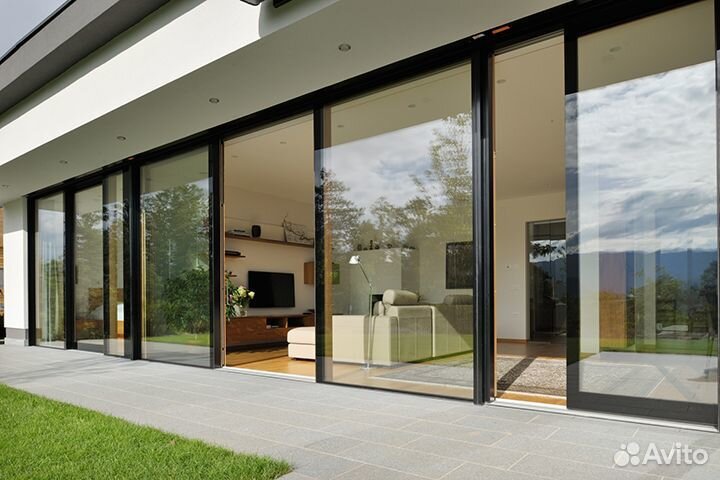 Алюминиевые окна раздвижные системы