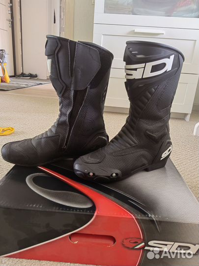 Мотоботы sidi performer AIR Black 42 размер
