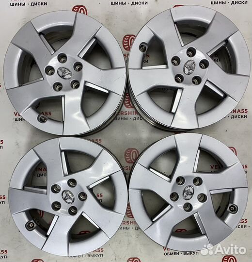 Диски Toyota без пробега по РФ R15 5/100 цо 54.1