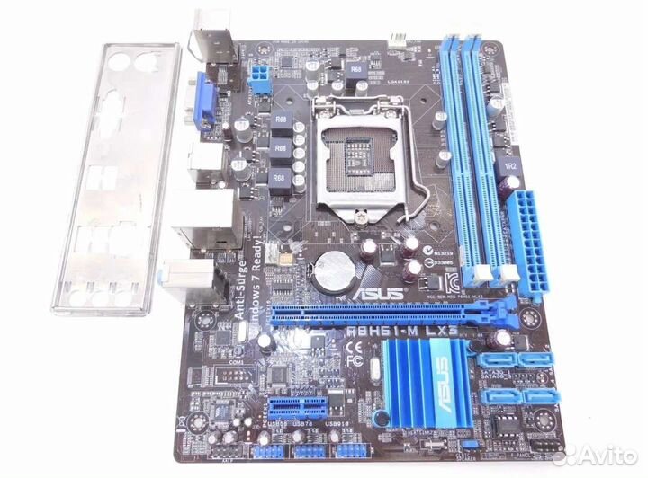 Материнская asus P8H61-M lx3 сокет 1155 надёжная