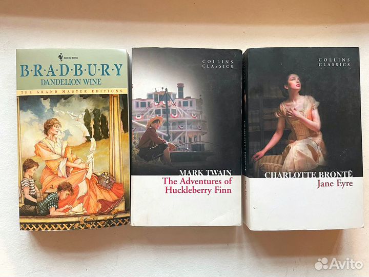 Книги на английском языке Рэй Бредберри Джейн Эйр