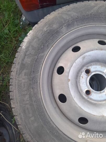 Комплект летних колёс для рено логан