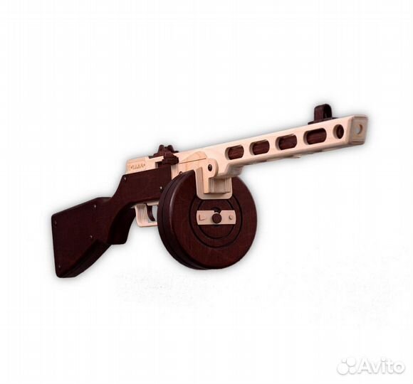 Сборная деревянная модель ппш-41 (targ)