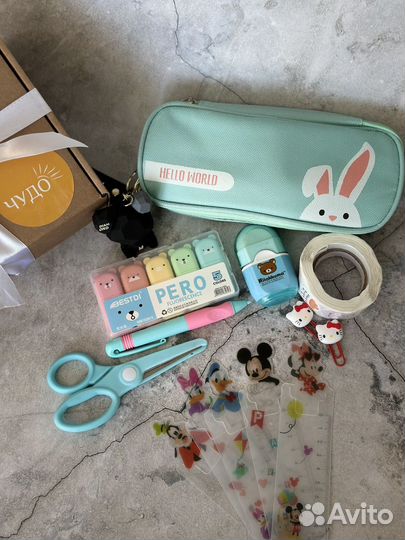 Подарочный набор канцелярии для девочек 