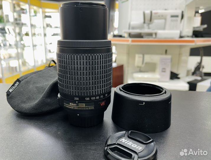 Nikon 55-200mm 4-5.6G ED VR / Гарантия