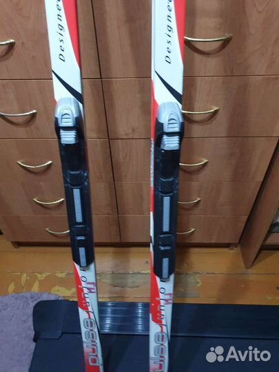 Беговые лыжи, ботинки, палки