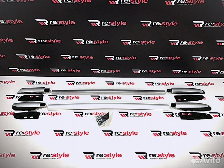 Рейлинги Toyota RAV4 XA40 12-19г Серебро