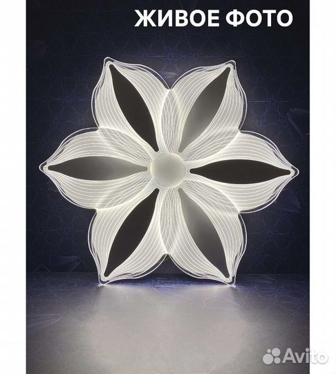 Новая люстра светодиодная с пультом Ritter Герм