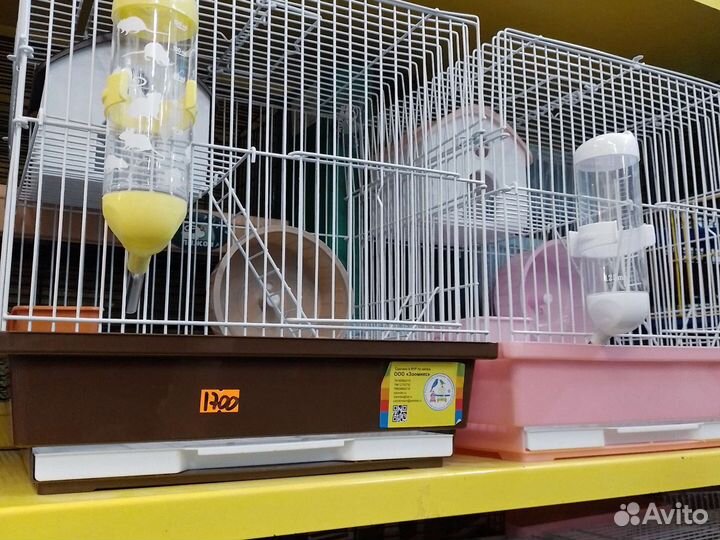 Клетки для грызунов новые