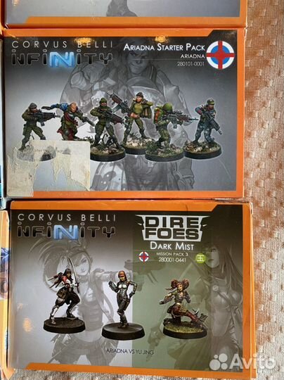 Corvus Belli Infinity Die Foes Beyond