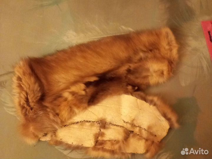 Воротники из норки и соболя