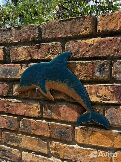 Панно настенное разное декор дельфин кит