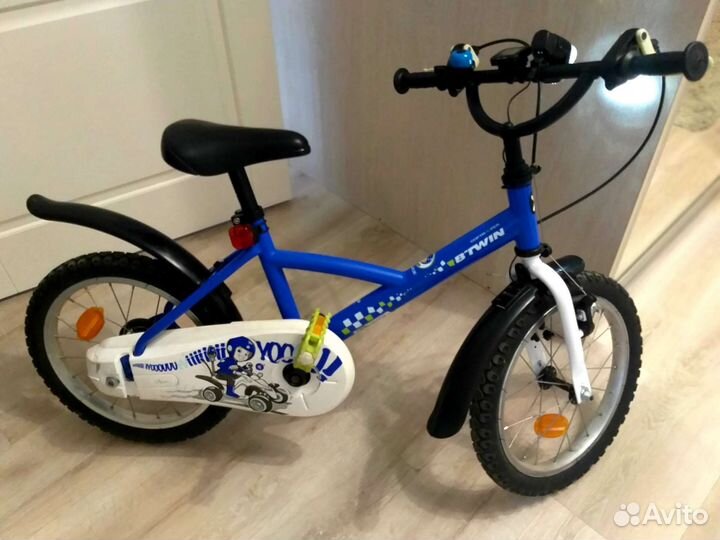 Детский велосипед btwin 16