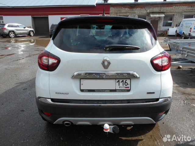 Фаркоп (тсу) заводской на Renault Kaptur