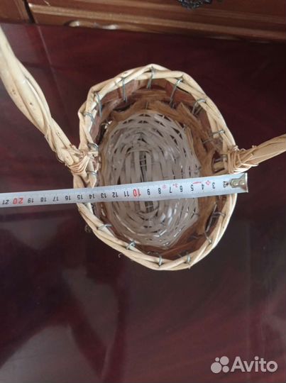 Корзина плетеная