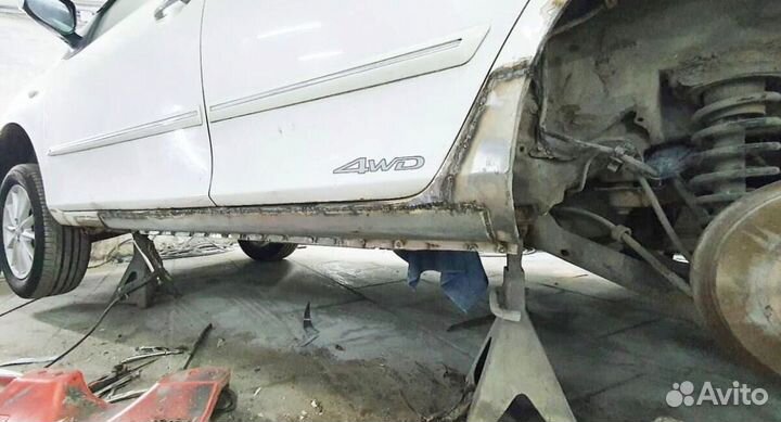 Пороги кузовные Kia Carnival 3 Карнивал 1