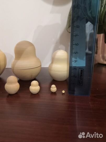 Заготовка из липы Матрёшка 10-ти местная