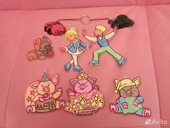 Фигурки витраж