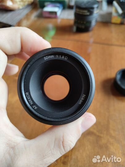 Объектив Nikkor 50 mm 1.8D