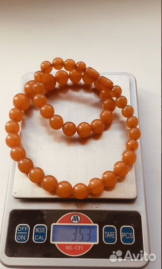 Янтарные бусы СССР