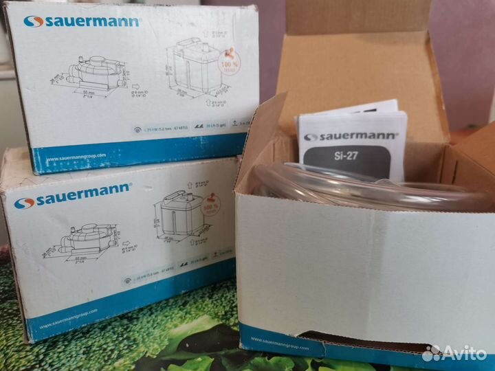 Дренажная помпа (проточная). Sauermann si- 27
