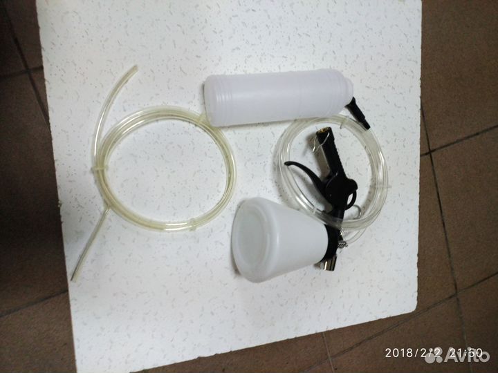 Пневматическая прокачка гидравлических тормозов