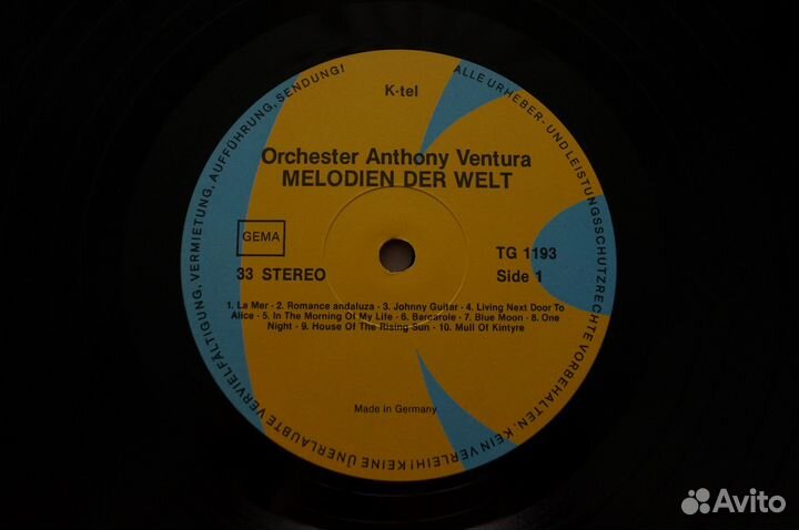 Orchester Anthony Ventura – Melodien Der Welt