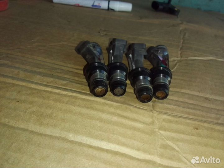 Комплект форсунок топливных 1.4 Chevrolet Aveo