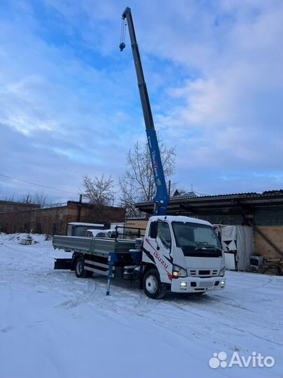 Шасси Isuzu NQR с КМУ Tadano, 2008