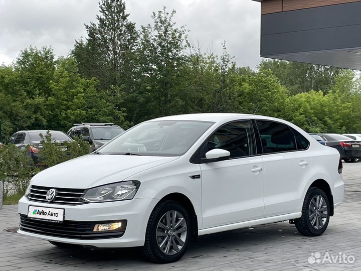 Volkswagen Polo 1.6 AT, 2019, 37 000 км