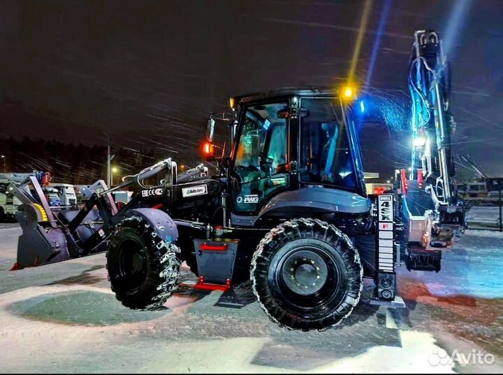 Экскаватор-погрузчик Bull 4SX-F, 2024