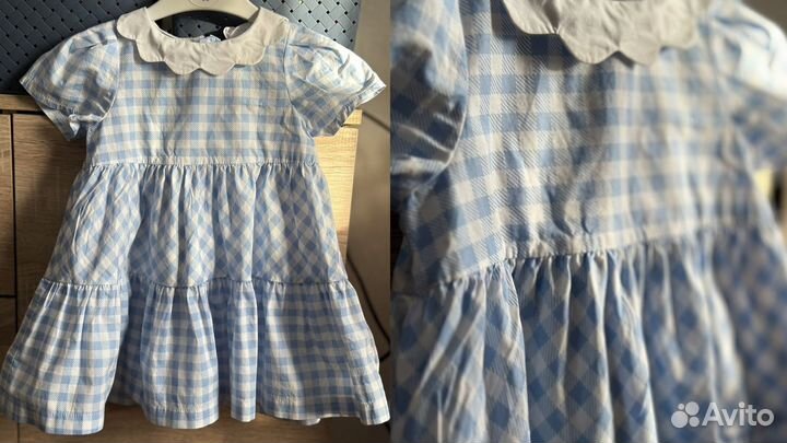 Платья для девочки 80/86 (девять платьев)