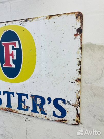 Декор на стену табличка Foster's