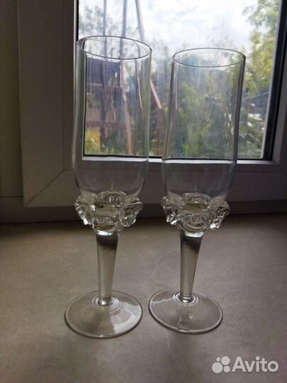 Свадебные бокалы продам