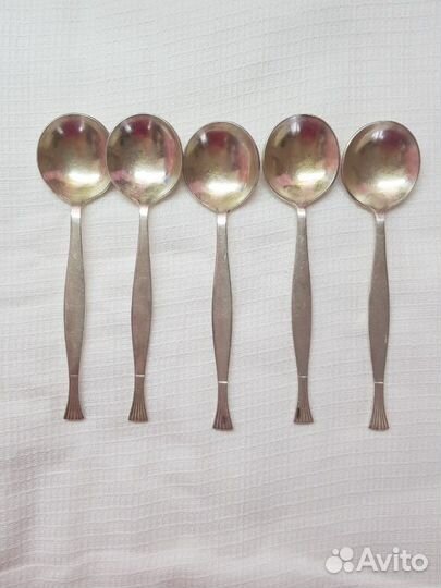 Ложки мельхиоровые чайные