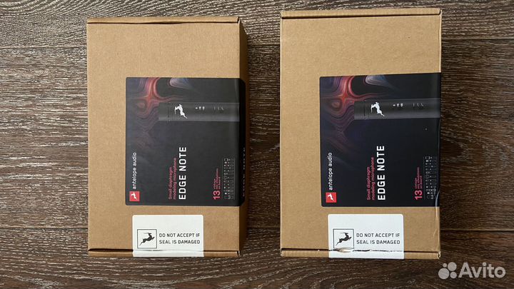 Пара микрофонов antelope audio edge note