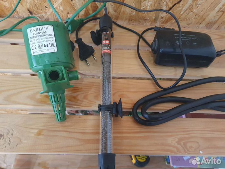 Оборудование компрессор обогреватель для аквариума