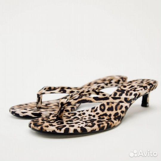 Леопардовые сабо Zara под заказ