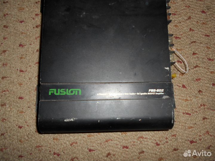 Усилки Blaupunkt и Fusion