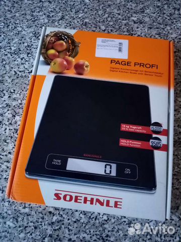 Весы электронные кухонные Soehnle 67080 Page Profi