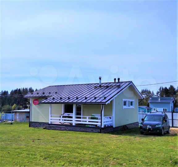 Коттедж 80 м² на участке 8 сот.