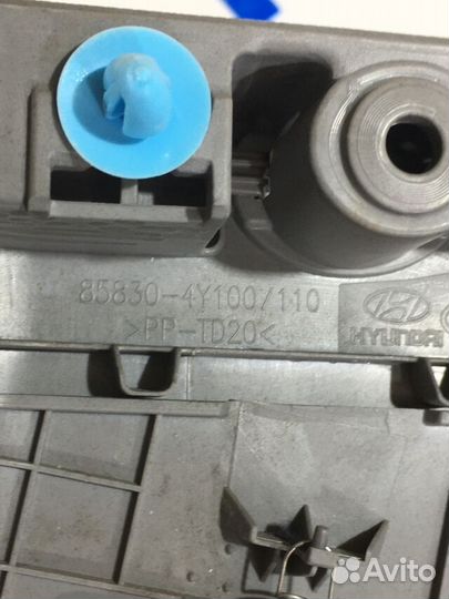 Обшивка центральной стойки верх лев KIA RIO 3 рест