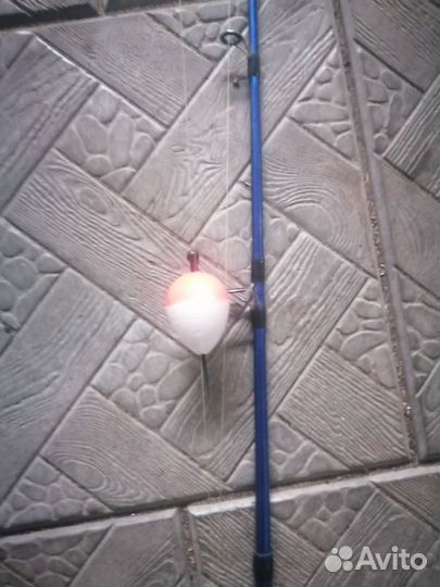 Удочка спиннинг, катушка кобра, плетёная нить