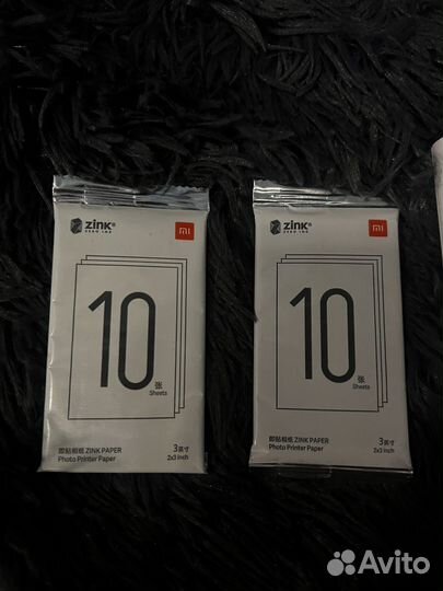 Мини фотопринтер Xiaomi zink Mijia AR zink