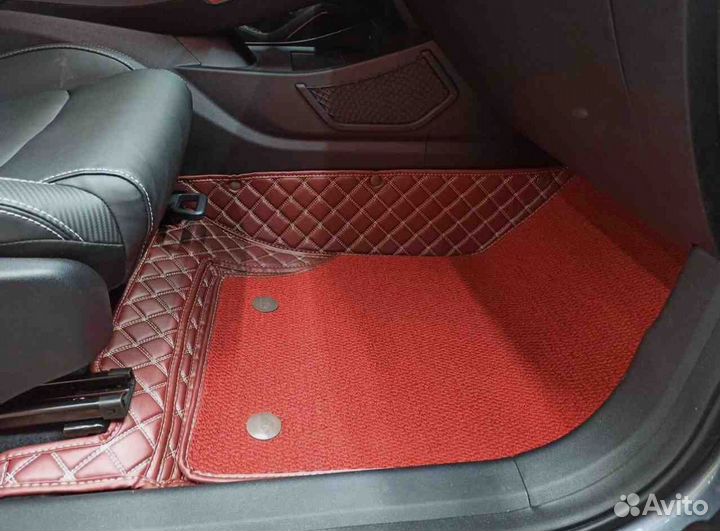 3Д коврики geely atlas PRO 2021