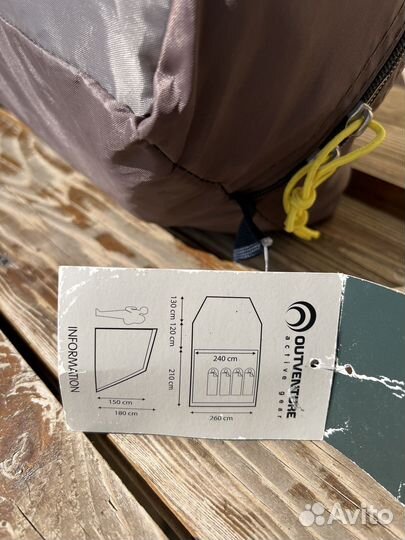 Палатка 4-местная Outventure Camper 4 Basic
