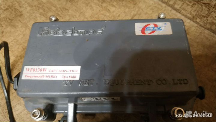 Домовой усилитель телевизионных сигналов Fabetmoc