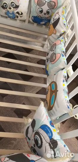 Бортики (подушки) в детскую кроватку