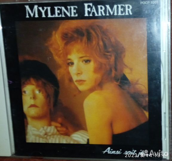 Mylene farmer CD Япония Ainsi Soit Je. (1988)