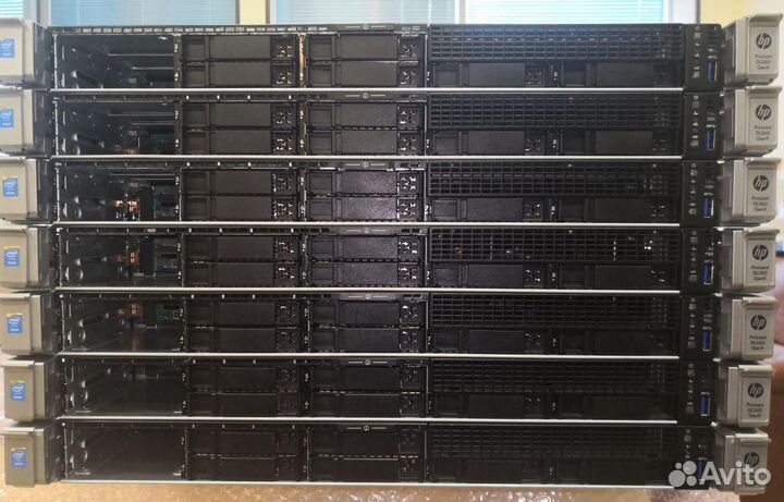 Сервер для 1С 2x2687Wv3 256GB HP DL360 G9